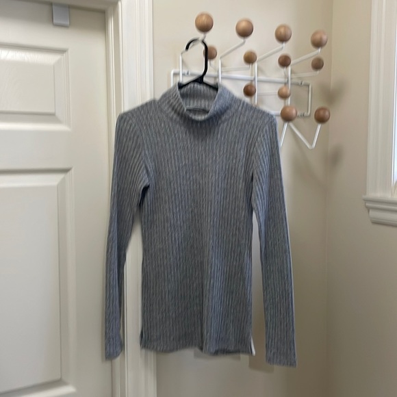 Wilfred Sweaters - ARTIZIA Wilfred - Long sleeve Turtle Neck - Grey - M